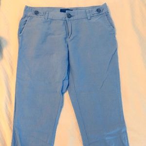 Banana Republic Blue Crop Pants